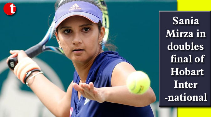 Sania Mirza in doubles final of Hobart International