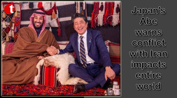 Japan's Abe warns conflict with Iran impacts entire world