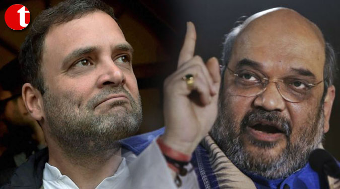Rahul's 'Surender Modi' tweet pleased Pak, China: Shah