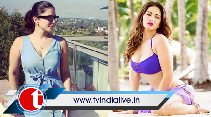 Sunny Leone soaks in the California sun