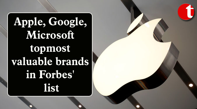 Apple, Google, Microsoft topmost valuable brands in Forbes' list