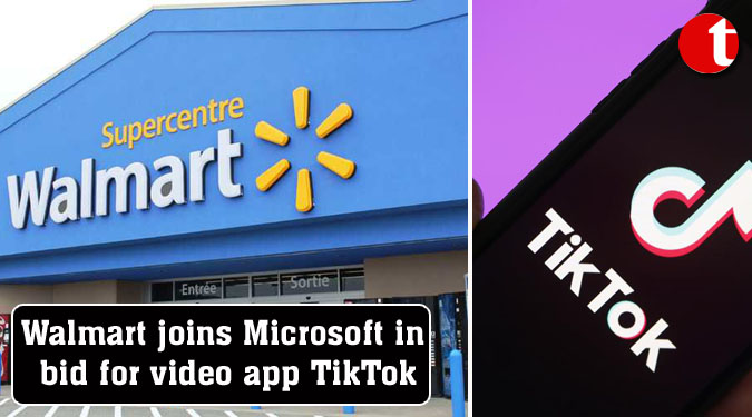 Walmart joins Microsoft in bid for video app TikTok