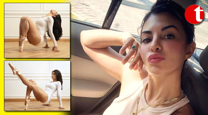 Jacqueline Fernandez channels her inner ballerina