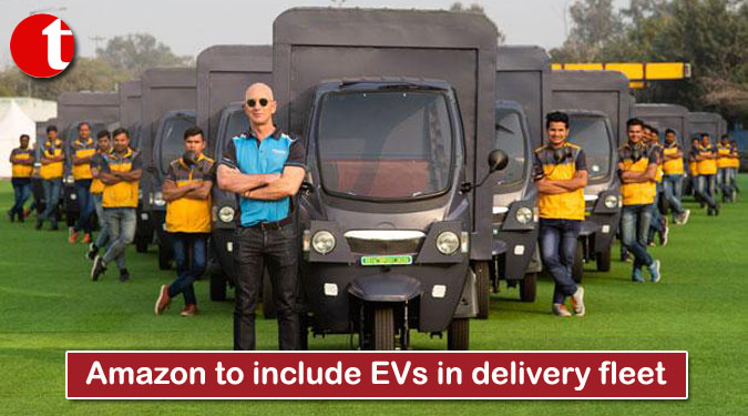 Amazon to include EVs in delivery fleet