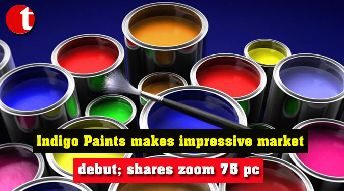 Indigo Paints makes impressive market debut; shares zoom 75 pc