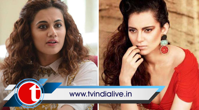 Kangana calls Taapsee 'B-grade person', 'dumbo' and 'freeloader'