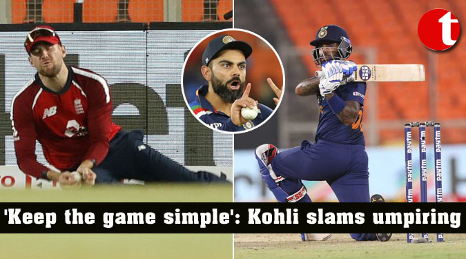 'Keep the game simple': Kohli slams umpiring