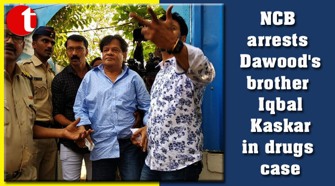NCB arrests Dawood's brother Iqbal Kaskar in drugs case