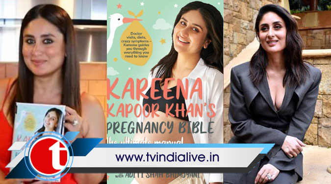 Kareena Kapoor launches her book “Pregnancy Bible”