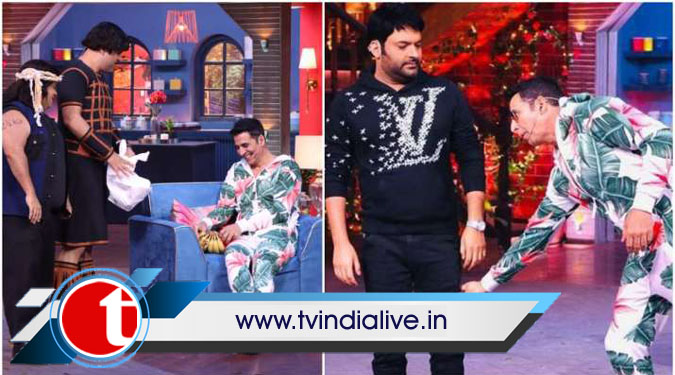 Akshay calls SRK to fulfil fan's wish on 'The Kapil Sharma Show'