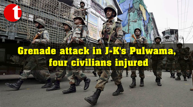 Grenade attack in J-K’s Pulwama, four civilians injured