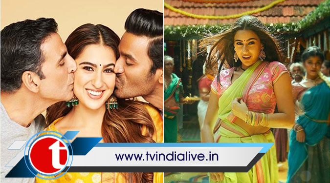 Sara Ali Khan shares glimpse of first song from ‘Atrangi Re’
