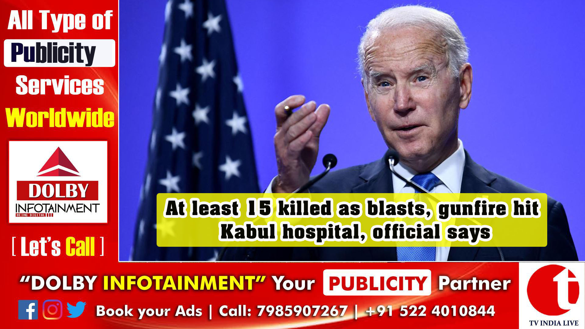 "Big Mistake": Joe Biden slams China, Russia for skipping climate summit