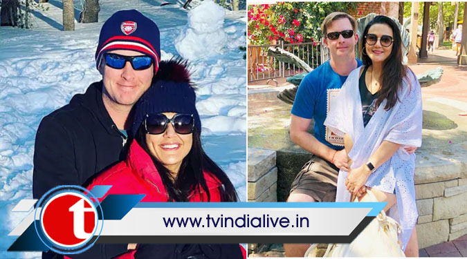 Preity Zinta, Gene Goodenough, parents to twins