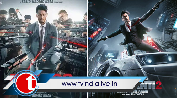 'Heropanti 2' new poster presents Tiger Shroff in suave avatar