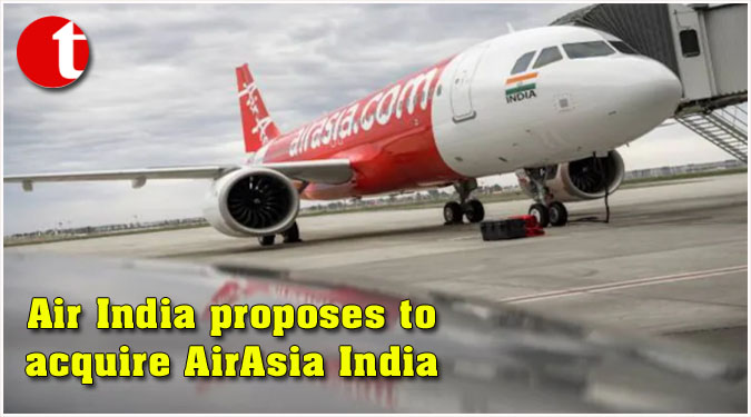 Air India proposes to acquire AirAsia India