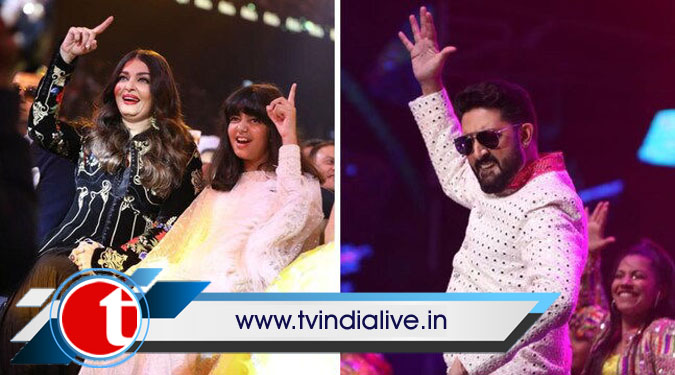 Abhishek does an 'impromptu dance' with Aishwarya at IIFA 2022