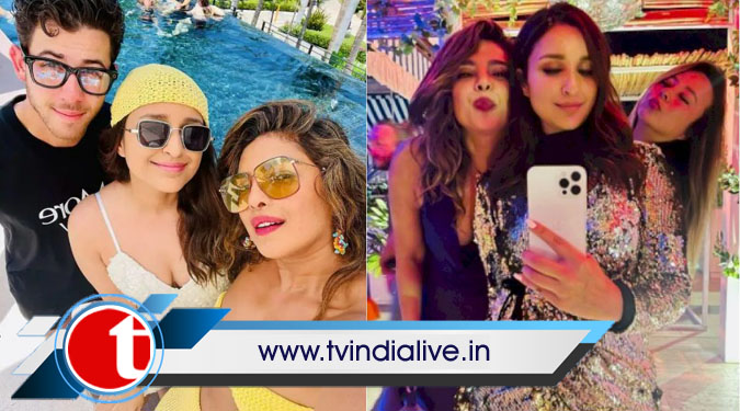 'Whirlwind 48 hrs of pure celebration': Parineeti on PC's 40th b'day in Mexico