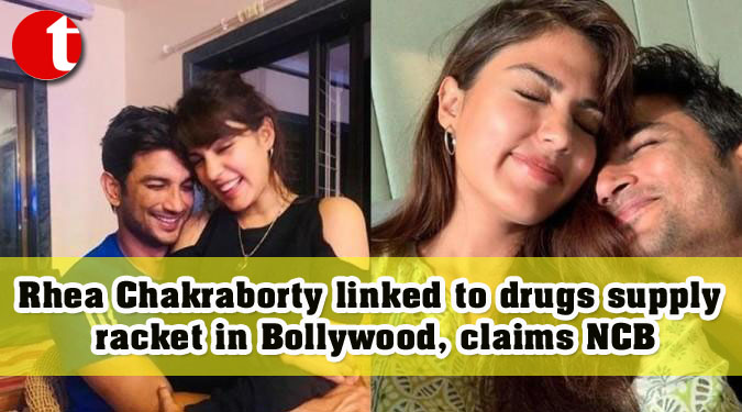 Rhea Chakraborty linked to drugs supply racket in Bollywood, claims NCB