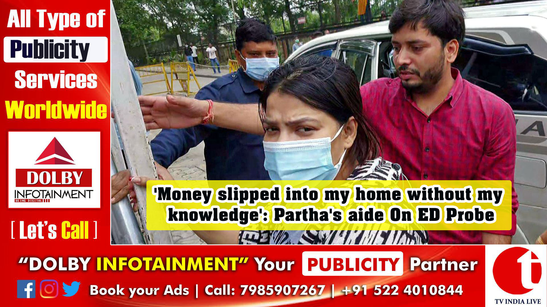 'Money slipped into my home without my knowledge': Partha's aide On ED Probe