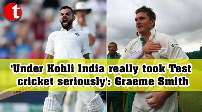 'Under Kohli India really took Test cricket seriously': Graeme Smith