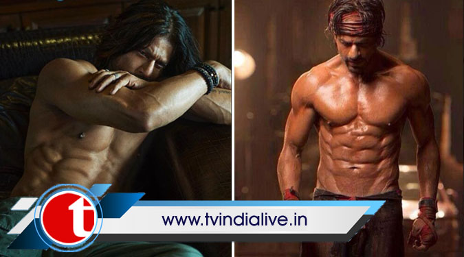 SRK drops shirtless pic on social media, flaunts 'Pathaan' abs, long hair