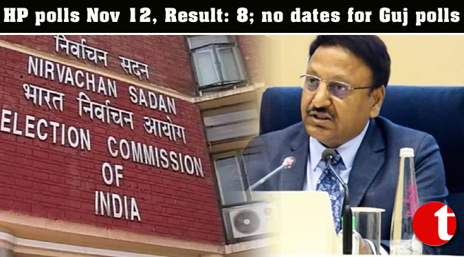 HP polls Nov 12, Result: 8; no dates for Guj polls