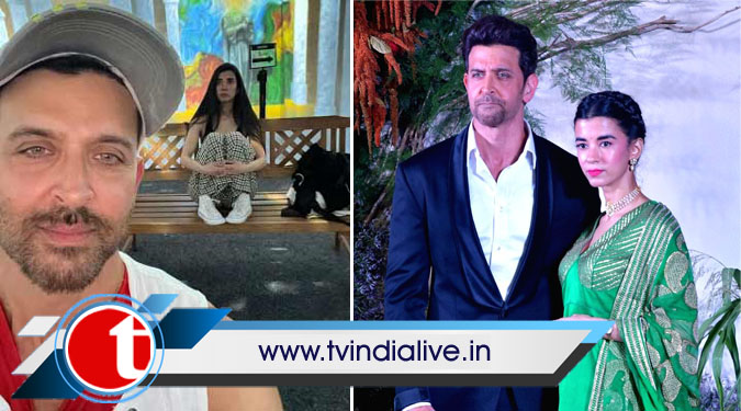 Hrithik shares first picture of girlfriend Saba Azad on Instagram