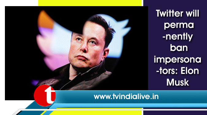 Twitter will permanently ban impersonators: Elon Musk