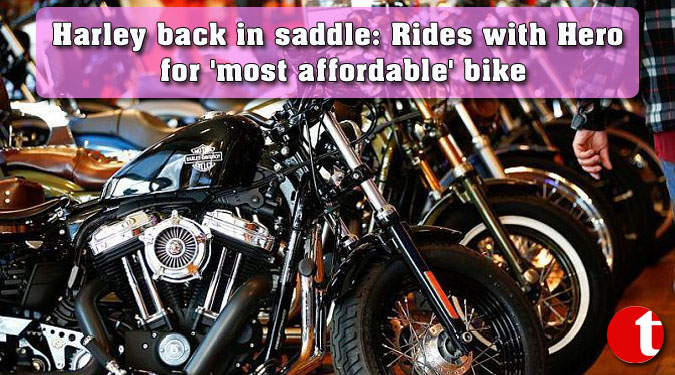 Harley back in saddle: Rides with Hero for ‘most affordable’ bike