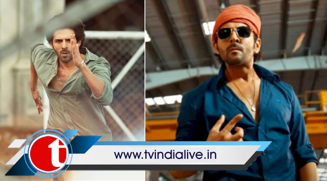 Kartik Aaryan exhibits his action hero prowess in 'Shehzada' first look on B'day