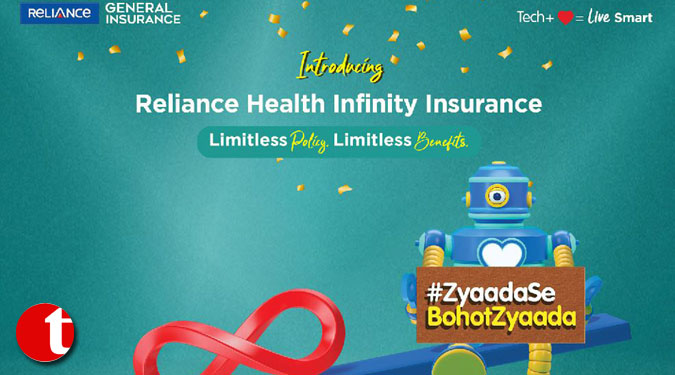 Newly Launched Reliance Health Infinity Policy Offers High Sum Insured up to ₹5 Crores, Medical Equipment, Planned Global Treatments, Maternity Cover and many Limitless Benefits
