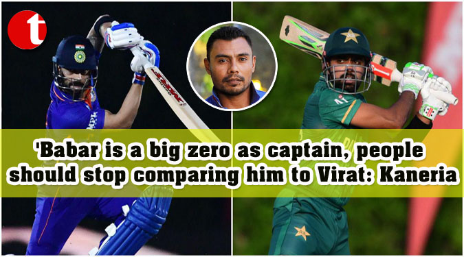 'Babar is a big zero as captain, people should stop comparing him to Virat: Kaneria