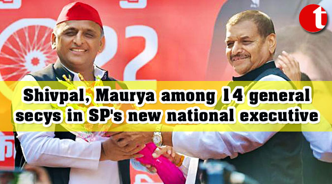 Shivpal, Maurya among 14 general secys in SP's new national executive