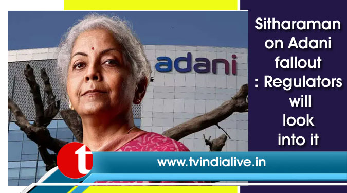Sitharaman on Adani fallout: Regulators will look into it