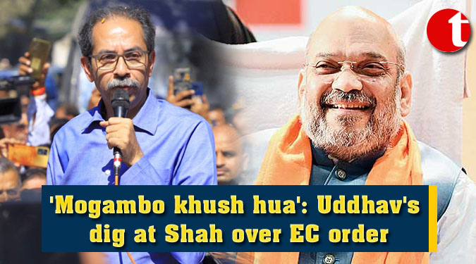 'Mogambo khush hua': Uddhav's dig at Shah over EC order
