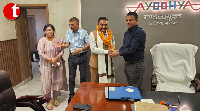 प्रभु श्रीराम की नगरी मे राम पथ पर ढाई करोड़ की लागत से बनेगा अमेठी का द्वार